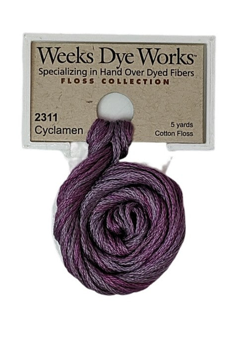 2311 Cyclamen | Weeks Dye Works 6 Strand Floss