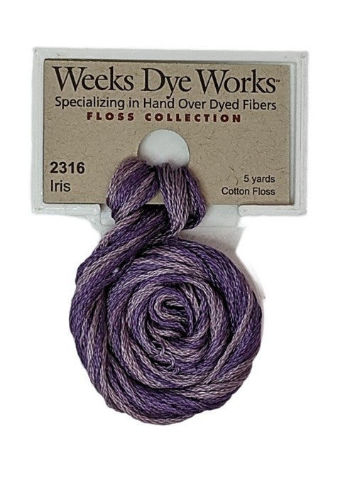 2316 Iris | Weeks Dye Works 6 Strand Floss