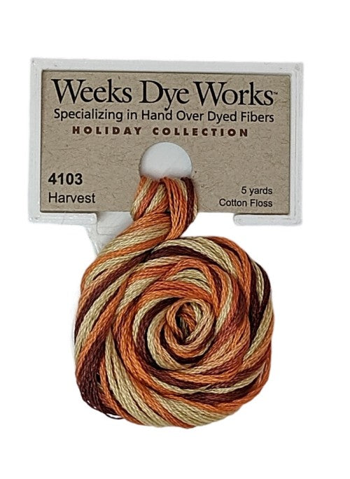 4103 Harvest | Weeks Dye Works 6 Strand Floss