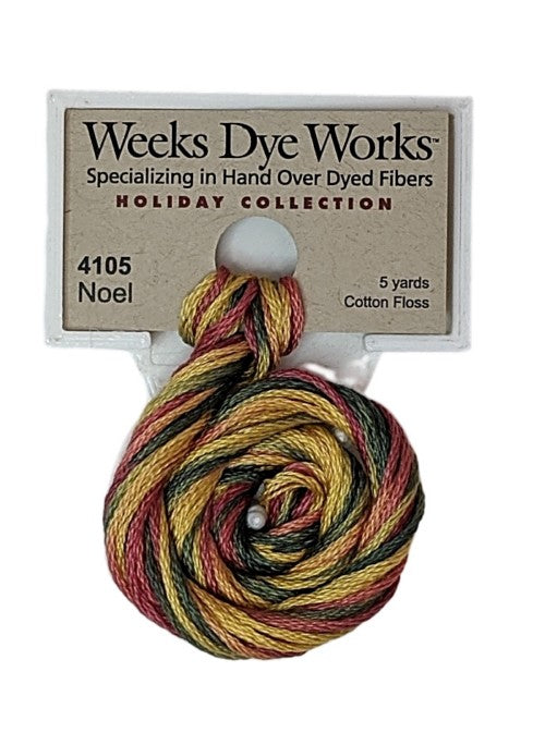 4105 Noel | Weeks Dye Works 6 Strand Floss-Cross Stitch-Weeks Dye Works-Millennial Fabrics