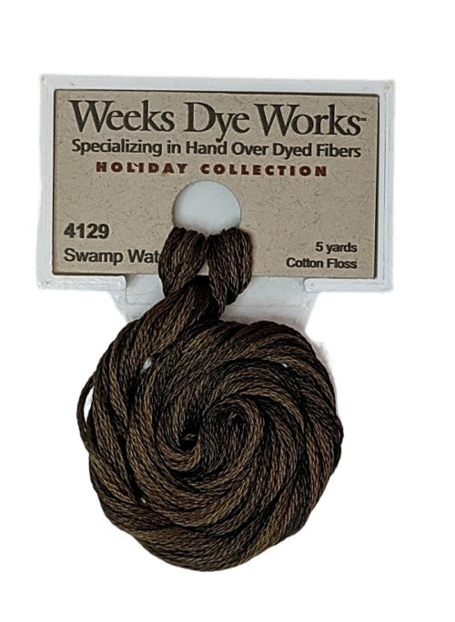 4129 Swamp Water | Weeks Dye Works 6 Strand Floss