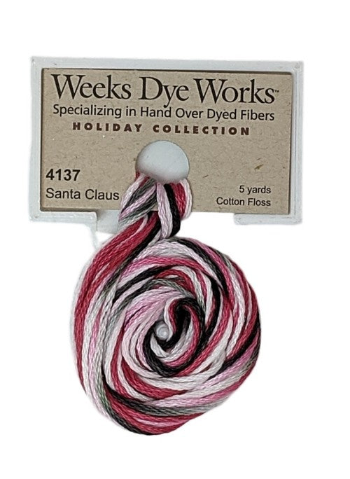 4137 Santa Claus | Weeks Dye Works 6 Strand Floss