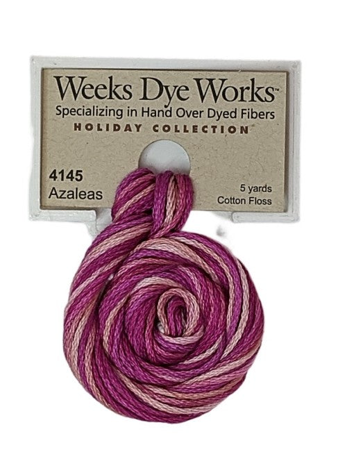 4145 Azaleas | Weeks Dye Works 6 Strand Floss