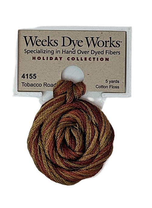 4155 Tobacco Road | Weeks Dye Works 6 Strand Floss