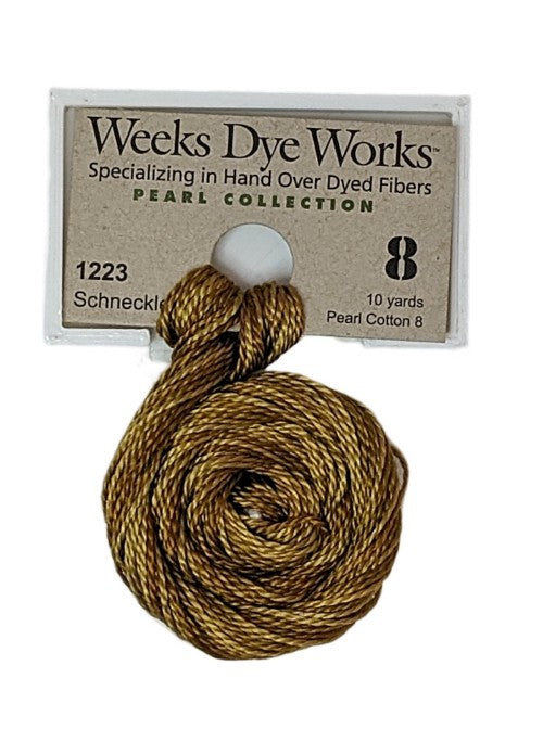 1223 Schneckley | Weeks Dye Works Pearl Cotton #8