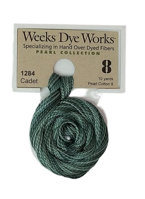 1284 Cadet | Weeks Dye Works Pearl Cotton #8