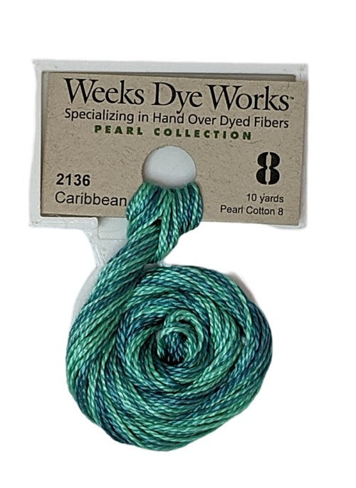 2136 Caribbean | Weeks Dye Works Pearl Cotton #8