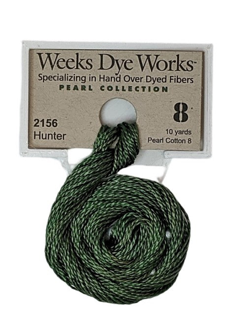 2156 Hunter | Weeks Dye Works Pearl Cotton #8