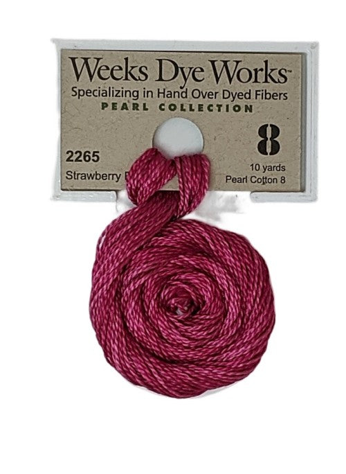 2265 Strawberry Fields | Weeks Dye Works Pearl Cotton #8