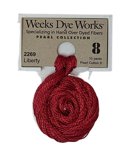 2269 Liberty | Weeks Dye Works Pearl Cotton #8