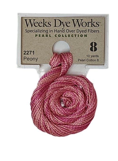 2271 Peony | Weeks Dye Works Pearl Cotton #8