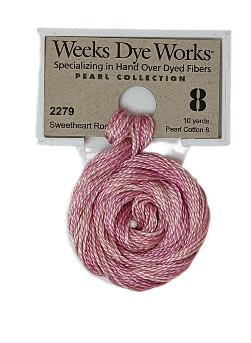 2279 Sweetheart Rose | Weeks Dye Works Pearl Cotton #8