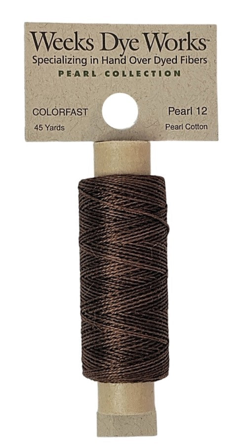 1269 Chestnut | Weeks Dye Works Pearl Cotton #12
