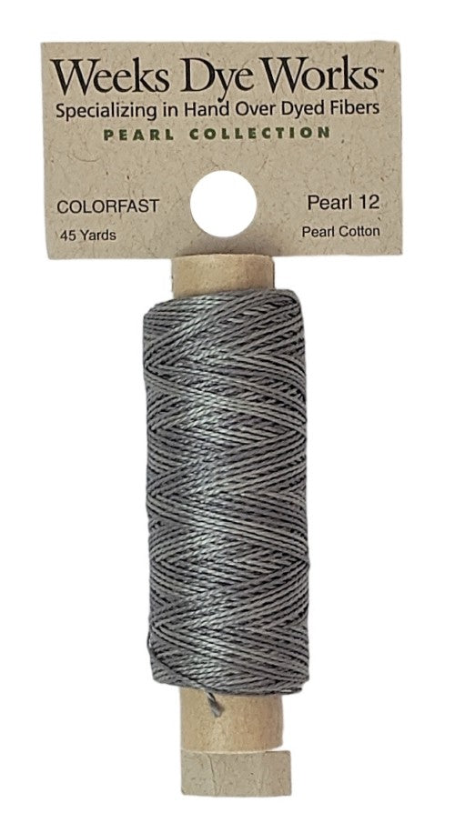 1154 Graphite | Weeks Dye Works Pearl Cotton #12