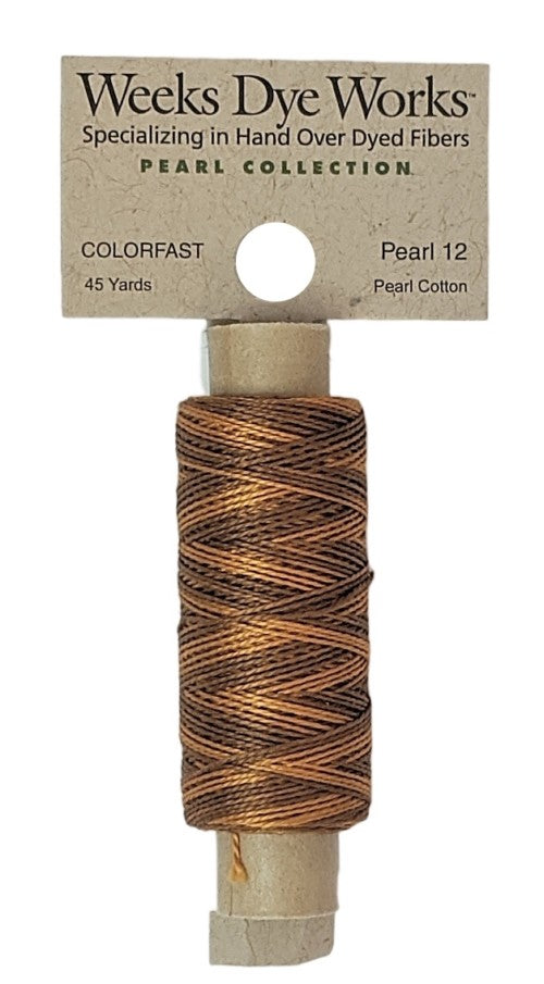 1225 Tiger's Eye | Weeks Dye Works Pearl Cotton #12