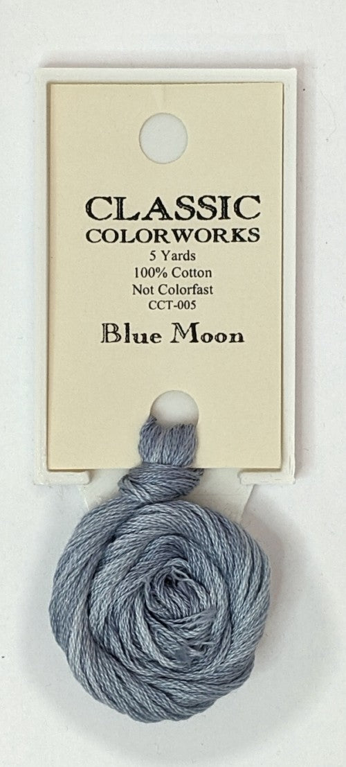 005 Blue Moon | 6 Strand Embroidery Floss by Classic Colorworks
