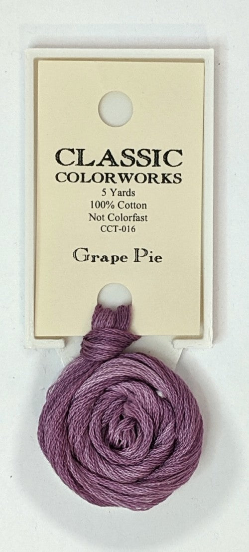 016 Grape Pie | 6 Strand Embroidery Floss by Classic Colorworks