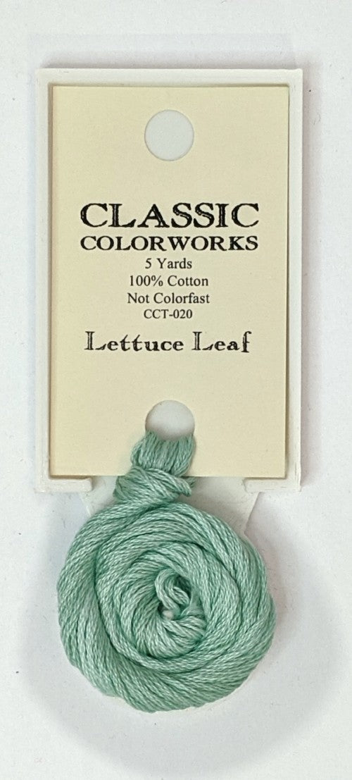 020 Lettuce Leaf | 6 Strand Embroidery Floss by Classic Colorworks
