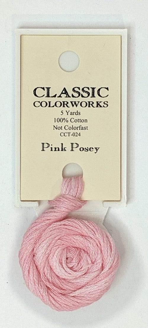 024 Pink Posey | 6 Strand Embroidery Floss by Classic Colorworks