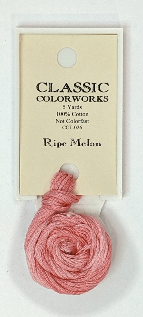 026 Ripe Melon | 6 Strand Embroidery Floss by Classic Colorworks