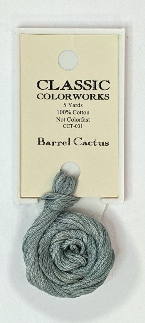 031 Barrel Cactus | 6 Strand Embroidery Floss by Classic Colorworks