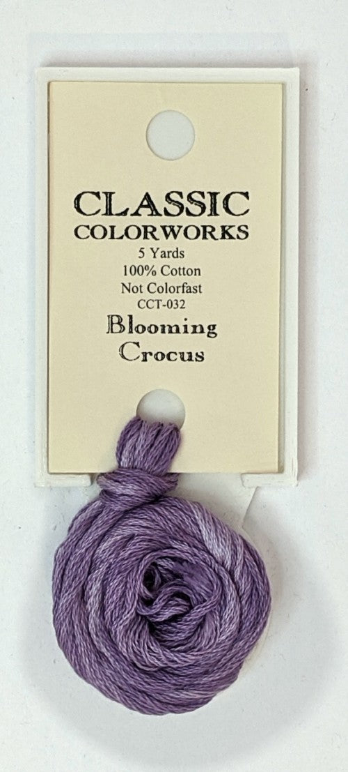 032 Blooming Crocus | 6 Strand Embroidery Floss by Classic Colorworks