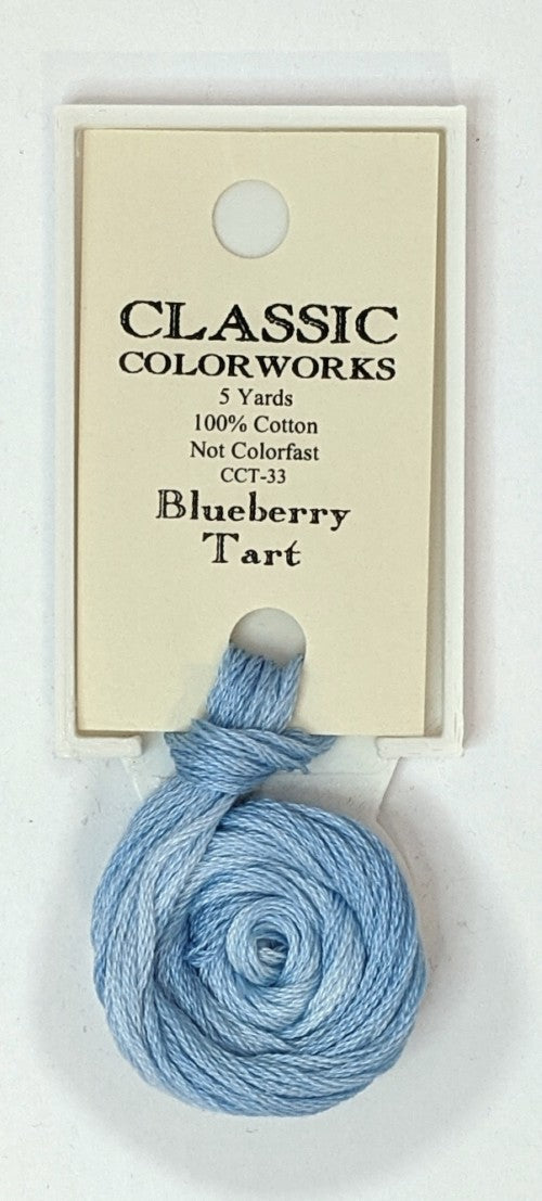 033 Blueberry Tart | 6 Strand Embroidery Floss by Classic Colorworks