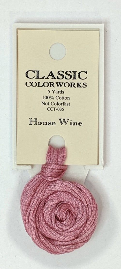 035 House Wine | 6 Strand Embroidery Floss by Classic Colorworks