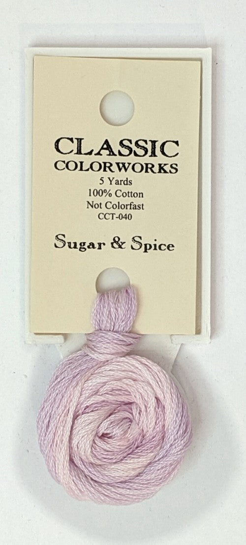 040 Sugar And Spice | 6 Strand Embroidery Floss by Classic Colorworks