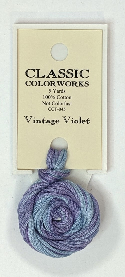 045 Vintage Violet | 6 Strand Embroidery Floss by Classic Colorworks