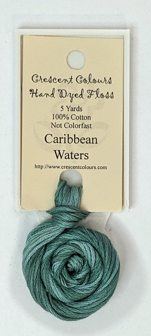 050 Caribbean Waters | 6 Strand Embroidery Floss by Classic Colorworks