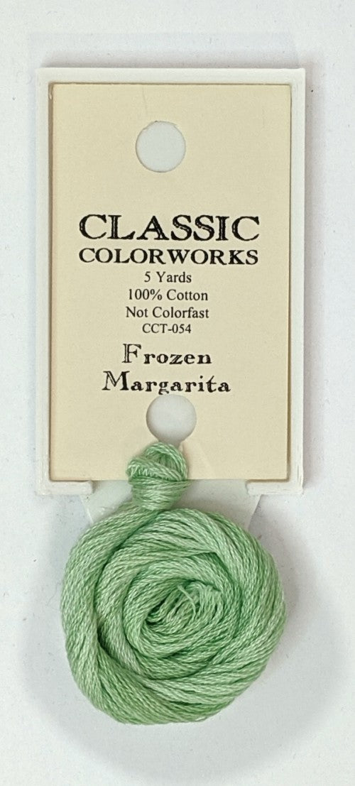 054 Frozen Margarita | 6 Strand Embroidery Floss by Classic Colorworks