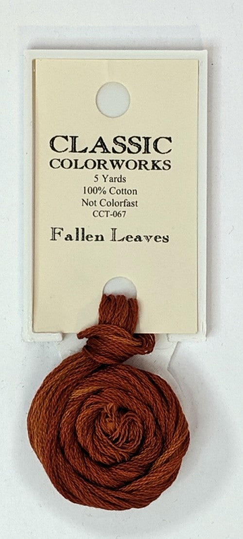 067 Fallen Leaves | 6 Strand Embroidery Floss by Classic Colorworks