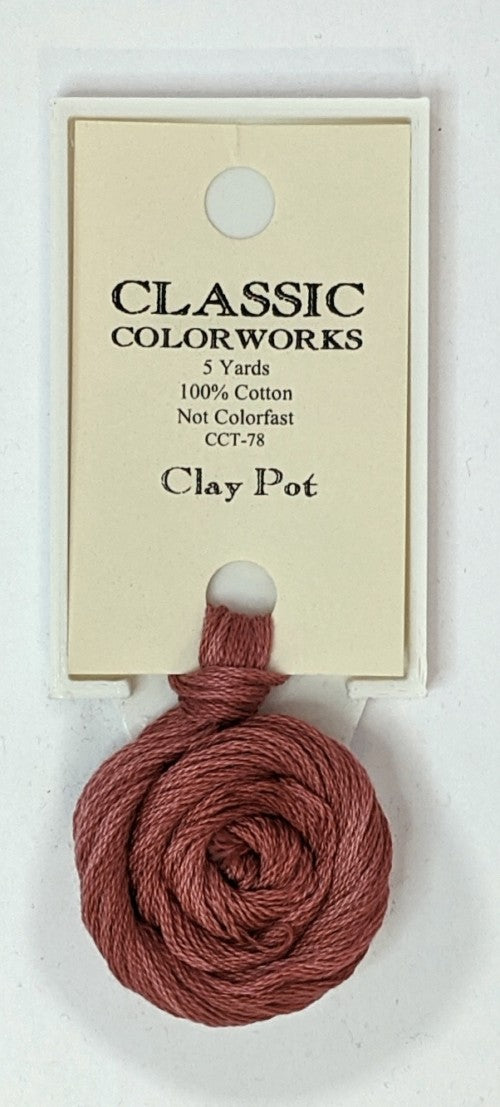078 Clay Pot | 6 Strand Embroidery Floss by Classic Colorworks