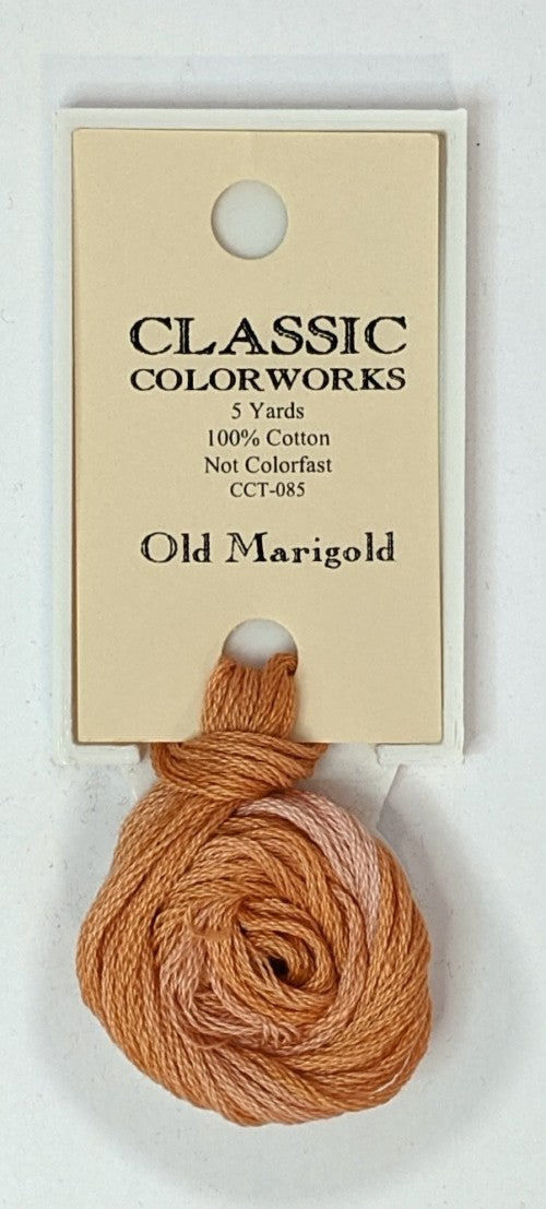 085 Old Marigold | 6 Strand Embroidery Floss by Classic Colorworks