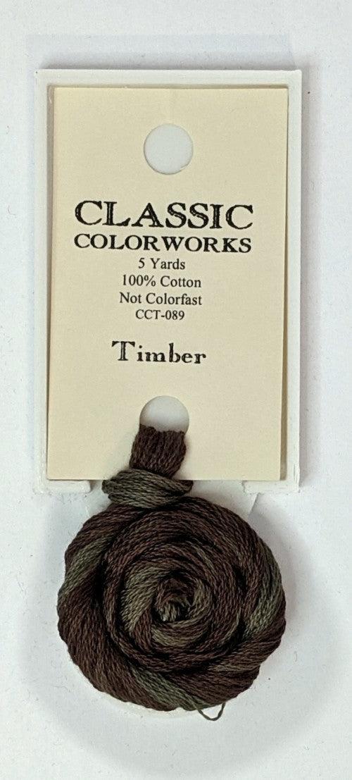 089 Timber | 6 Strand Embroidery Floss by Classic Colorworks