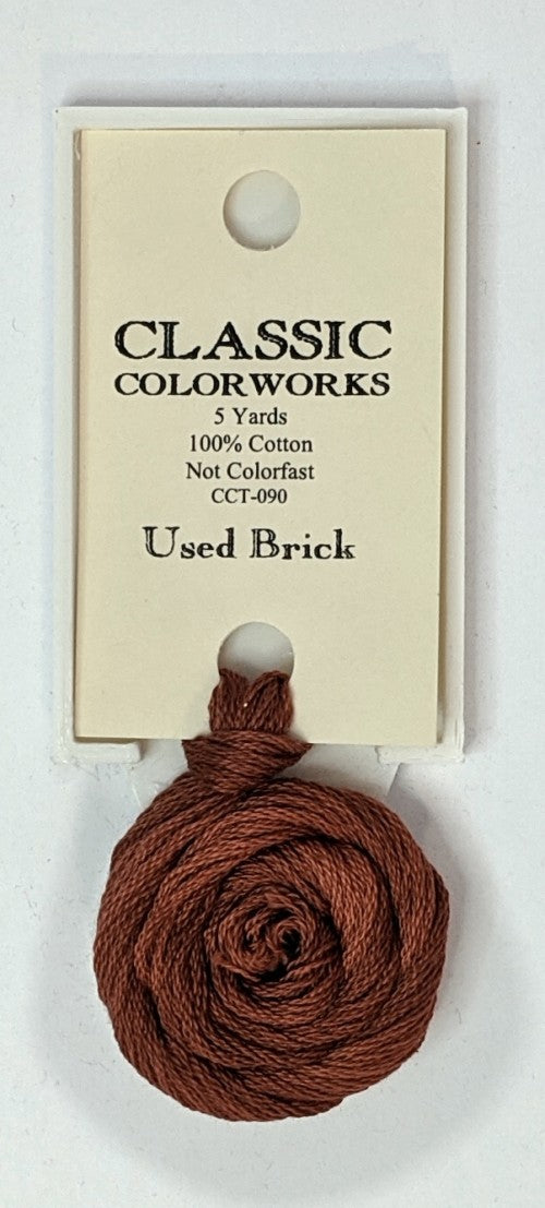 090 Used Brick | 6 Strand Embroidery Floss by Classic Colorworks-Cross Stitch-Classic Colorworks-Millennial Fabrics
