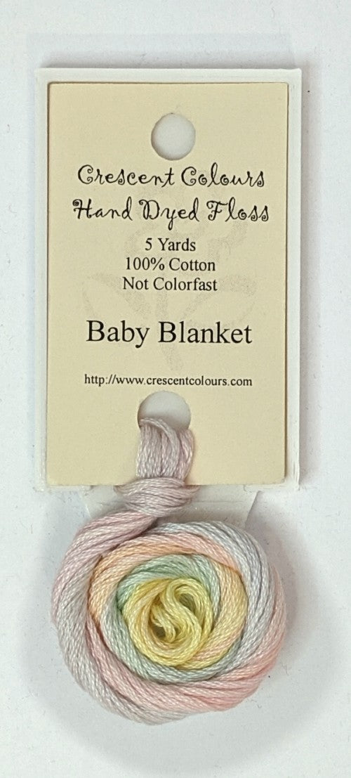 093 Baby Blanket | 6 Strand Embroidery Floss by Classic Colorworks