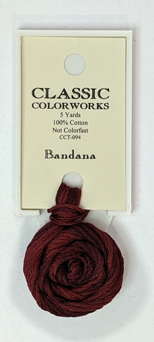 094 Bandana | 6 Strand Embroidery Floss by Classic Colorworks