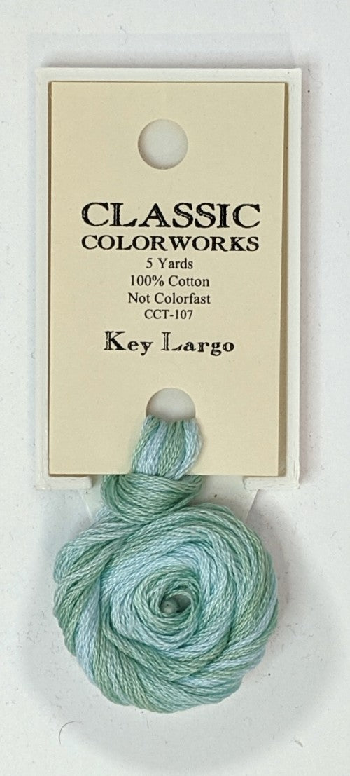 107 Key Largo | 6 Strand Embroidery Floss by Classic Colorworks