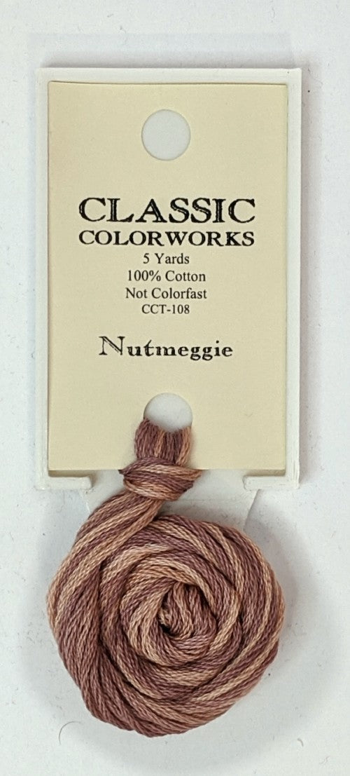 108 Nutmeggie | 6 Strand Embroidery Floss by Classic Colorworks