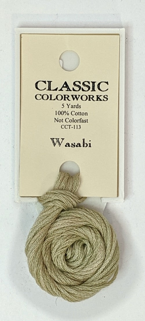 113 Wasabi | 6 Strand Embroidery Floss by Classic Colorworks