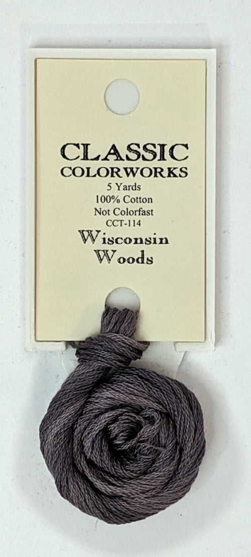 114 Wisconsin Woods | 6 Strand Embroidery Floss by Classic Colorworks-Cross Stitch-Classic Colorworks-Millennial Fabrics