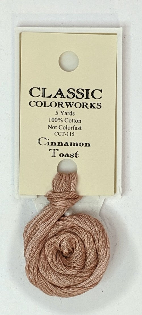 115 Cinnamon Toast | 6 Strand Embroidery Floss by Classic Colorworks