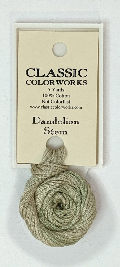 119 Dandelion Stem | 6 Strand Embroidery Floss by Classic Colorworks