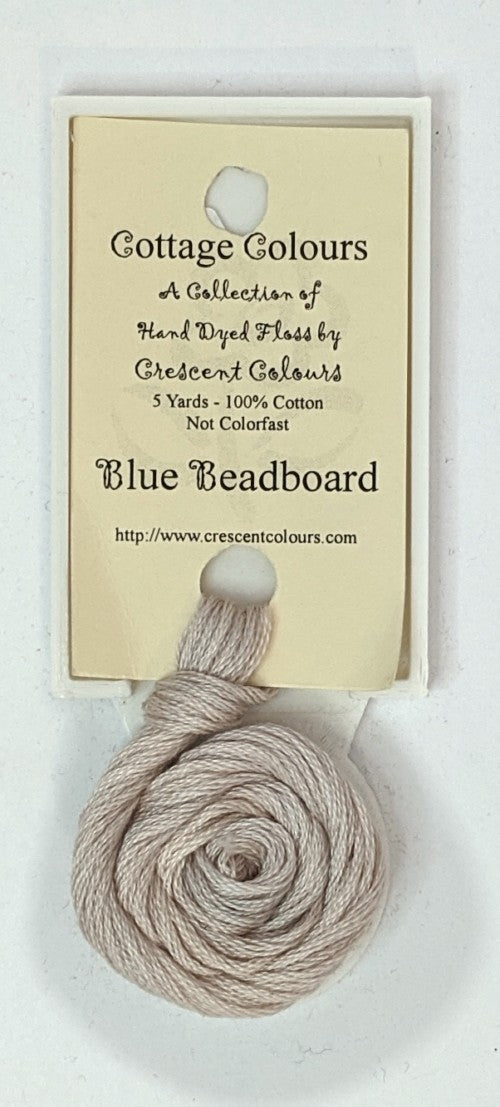 120 Blue Beadboard | 6 Strand Embroidery Floss by Classic Colorworks-Cross Stitch-Classic Colorworks-Millennial Fabrics