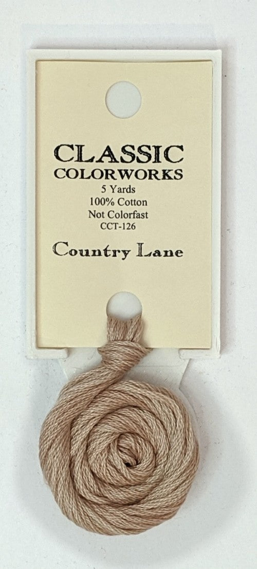 126 Country Lane | 6 Strand Embroidery Floss by Classic Colorworks-Cross Stitch-Classic Colorworks-Millennial Fabrics
