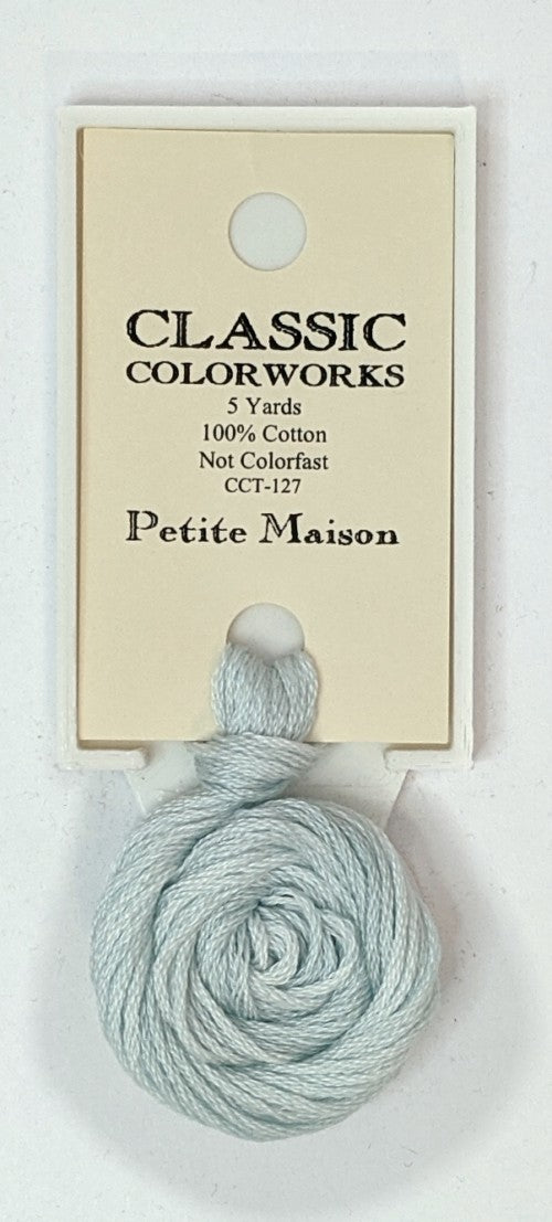 127 Petite Maison | 6 Strand Embroidery Floss by Classic Colorworks-Cross Stitch-Classic Colorworks-Millennial Fabrics
