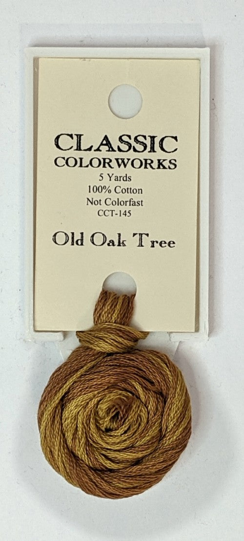 145 Old Oak Tree | 6 Strand Embroidery Floss by Classic Colorworks