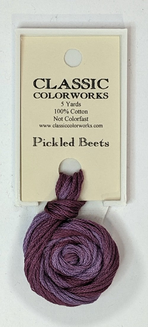 148 Pickled Beets | 6 Strand Embroidery Floss by Classic Colorworks